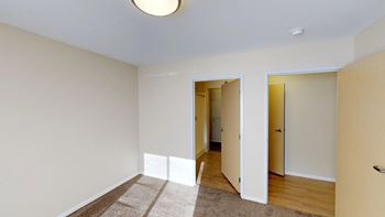 Large closets in Northridge Apartments.